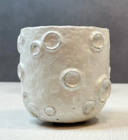 Crater Concrete Candle