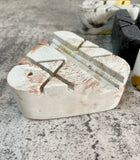 Triangle Phone Holder/Stand Concrete Decor