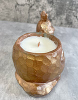 Party Snail Concrete Candle