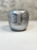 Face Concrete Candle