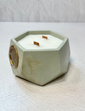 Geo Concrete Candle