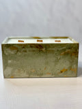 Rectangle Planter Concrete Candle