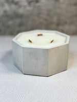 Hexa Concrete Candle