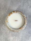 Pineapple Concrete Candle