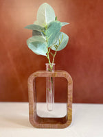 Rectangle Tube Vase Concrete Candle