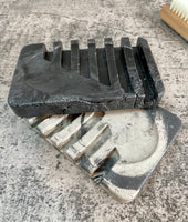 Rectangle Scrub/Soap Dish Concrete Decor