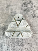 Triangle Phone Holder/Stand Concrete Decor