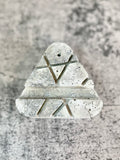 Triangle Phone Holder/Stand Concrete Decor