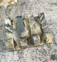 Square Scrub/Soap Dish Concrete Decor