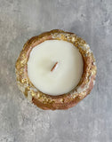 Pineapple Concrete Candle