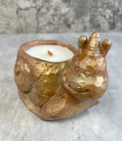 Party Snail Concrete Candle