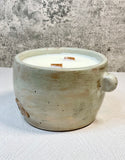 Fancy Face Concrete Candle