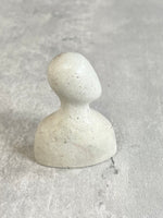 Figurine Heads Concrete Decor