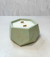 Geo Concrete Candle